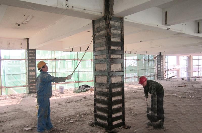 西畴型钢外包钢加固施工的质量怎么做检测？